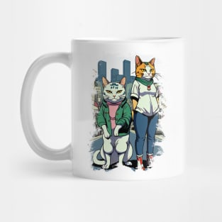 Cat Brother and Sister Mug